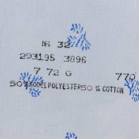 70s pointy dagger collar shirt 1970s vintage Xanadu Fruit of the Loom - Picture 6 of 8